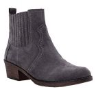 Propet Women's Reese Ankle Boot Dark Grey Suede - WFX145LDGR
