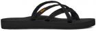 Teva Women's Olowahu Flip Flop Mix Black on Black - 6840-MBOB