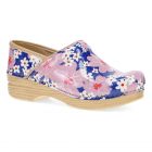 Dansko Women's Professional Clog Pink Bloom Patent - 706811421