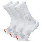 Merrell Unisex Cushioned Cotton Crew Socks White (3 pairs) - MEA33629C3B2001-WHITE