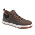 Avenger Men's Swarm Aluminum Toe ESD Slip-Resistant Work Shoe Brown - A712