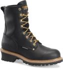 CAROLINA Men's 8" Elm Steel Toe Waterproof Logger Work Boot Black - CA9823