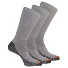 Merrell Unisex ComfortBase XS Repreve Lightweight Work Crew Socks Gray (3 pairs) - MEA33641C3B2001-GRAY
