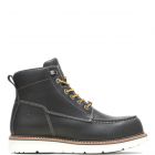 WOLVERINE Men's I-90 6" DuraShocks® Moc Toe Soft Toe Work Boot Black/White - W200147