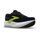 Brooks Men’s Ghost Max 3 Running Shoe Black/Navy/Acid Lime - 110464-078
