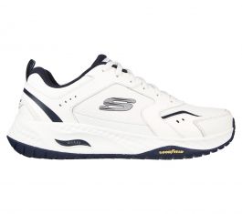 Skechers Men's Arch Fit Multi Sport Athletic Shoes White/Navy