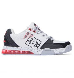 DC Shoes Men's Versatile LE Skate Shoes White/Black/Blue
