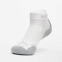 Thorlos Unisex Experia TECHFIT Light Cushion Ankle Socks White - XCMU-004