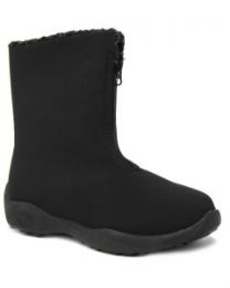 Propet Women's Madison Mid Front-Zip Winter Boot Black - W4412