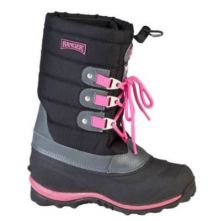 Ranger Kids' Tundra II Waterproof Insulated Snow Boot Black/Pink - RPC312-BLK
