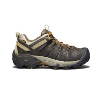 KEEN Men's Voyageur Hiking Shoe Black Olive/Inca Gold - 1002570