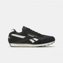 Reebok Women's Glide Low Classic Sneaker Washed Black/Black/Vintage Chalk - 100208667