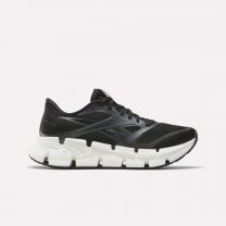 Reebok Women's Floatzig 2 Running Shoe, Black/White
