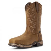 ARIAT WORK Women's 10" Anthem Composite Toe Waterproof Work Boot Distressed Brown - 10031664