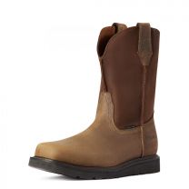 ARIAT WORK Men's 10" Rambler Wedge Steel Toe Work Boot Earth - 10035882