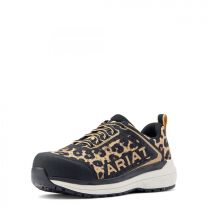 ARIAT WORK Women's Outpace Composite Toe Work Shoe Leopard Print - 10044349