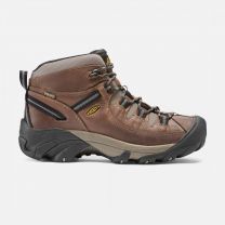 KEEN Men's Targhee II Mid Wide Waterproof Hiking Boot Shitake/Brindle - 1012126