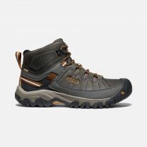 KEEN Men's Targhee III Mid Wide Hiking Boot Black Olive/Golden Brown - 1018596