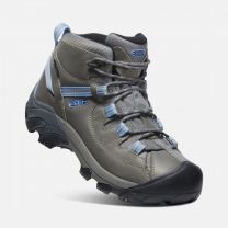 KEEN Women's Targhee II Mid Waterproof Hiking Boot Steel Grey/Hydrangea - 1025875