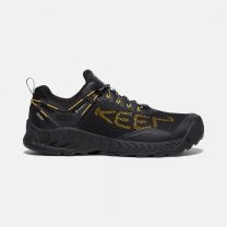 KEEN Men's NXIS EVO Waterproof Shoe Black/KEEN Yellow - 1025910