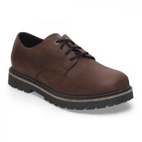 BIRKENSTOCK Men's Highwood Lace Low Shoes Habana Oiled Leather (regular width) - 1028093