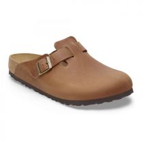 BIRKENSTOCK Boston Clog Cognac Oiled Leather (regular width) - 1028179