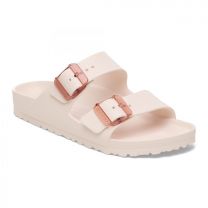Birkenstock Women's Arizona Essentials Stealth Buckle EVA Sandal Light Rose (narrow width) - 1029742