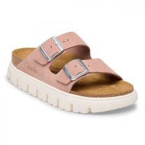 Papillio by BIRKENSTOCK Women's Arizona Chunky Pink Clay Suede (narrow width) - 1031254
