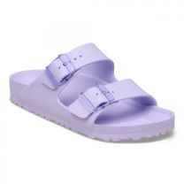 Birkenstock Women's Arizona Essentials Stealth Buckle EVA Sandal Purple Fog (narrow width) - 1031309
