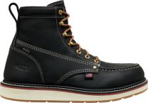 KEEN Utility Men's 6" Liberty Carbon Composite Toe Waterproof Work Boot Black/Gum - 1031457