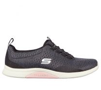 Skechers Women's Esla - Fine Moment Sneaker Black/Light Pink - 104225-BKLP