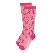 KLOGS Footwear Women's Compression Socks Ribbons Pink/Pink - 00110504155