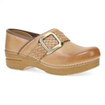 Dansko Women's Pro Braided Clogs Honey Distressed Leather - 10600581212