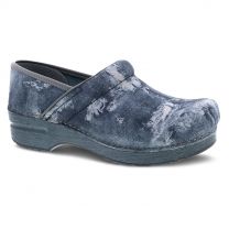 Dansko Women's Professional Clog Denim Leather - 106711095