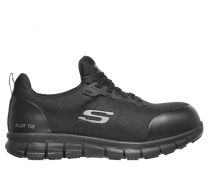 SKECHERS WORK Women's Sure Track - Irmo Work Shoe Black - 108003-BLK