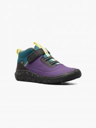 BOGS Kids Skyline Kicker Mid Slip On Sneaker Purple Multi - 73061K-540