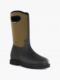 BOGS Men's Roper Insulated Waterproof Soft Toe Work Boots Black & Brown - 69162-963