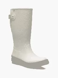 BOGS Women's Amanda II Tall Adjustable Calf Waterproof Rain Boots White - 72786-125