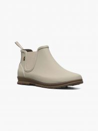 BOGS Women's Sweetpea Waterproof Slip On Rain Boots Sandstone - 72198-283