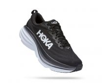 HOKA Men's Bondi 8 Black/White - 1123202-BWHT