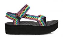 Teva Women's Flatform Universal Crochet Sandal Neon Spring - 1173911-NNS