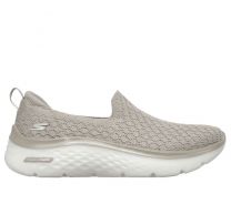 Skechers Women's Go Walk Hyper Burst - Glimmer Hope Slip-on Taupe - 124583-TPE