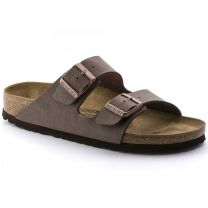 BIRKENSTOCK Unisex Arizona Mocha Birkibuc (narrow width) - 0151183
