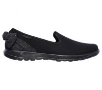 Skechers Women's Go Walk Lite - Cuteness Slip-On Skimmer Black - 15381-BBK