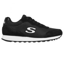 Skechers Women's OG 85 - Vibe'In Sneaker Black/White - 155354-BKW