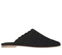Skechers Women's Cleo Snip - Sweet Daffodil Mule Black - 158366-BLK