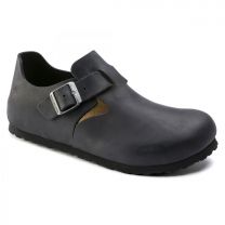 BIRKENTOCK Unisex London Clog Black Oiled Leather - 0166541 & 0166543