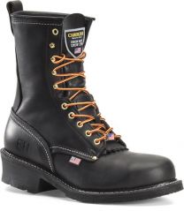 CAROLINA Men's 9" Maple Steel Toe Logger Work Boots Black - 1922