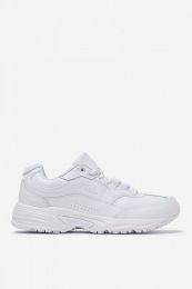 FILA WORK Men's Memory Workshift Soft Toe Slip Resistant Work Shoe White/White/White - 1SG30002-100