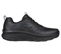 SKECHERS WORK Men's D'Lux Walker SR - Splendal Slip Resistant Work Shoe Black - 200102-BLK